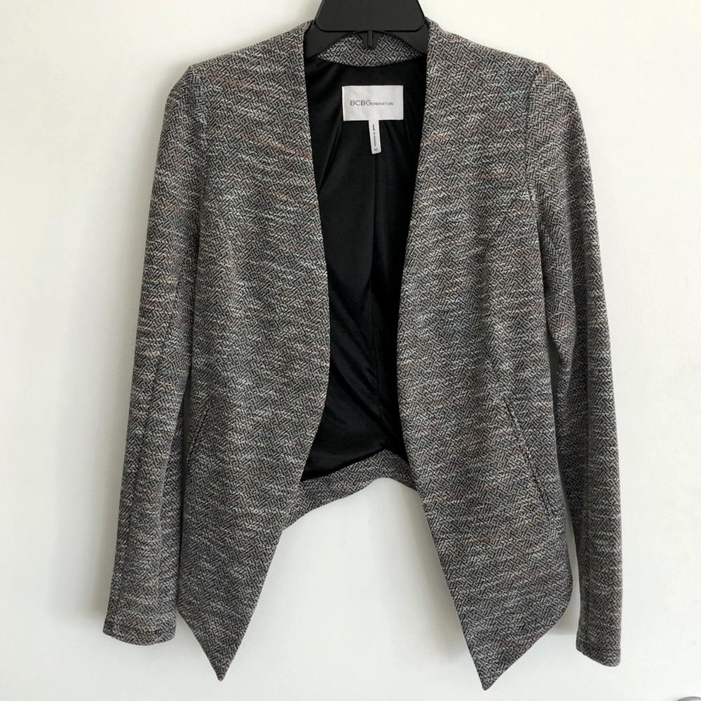BCBG Open Front Essential Blazer
